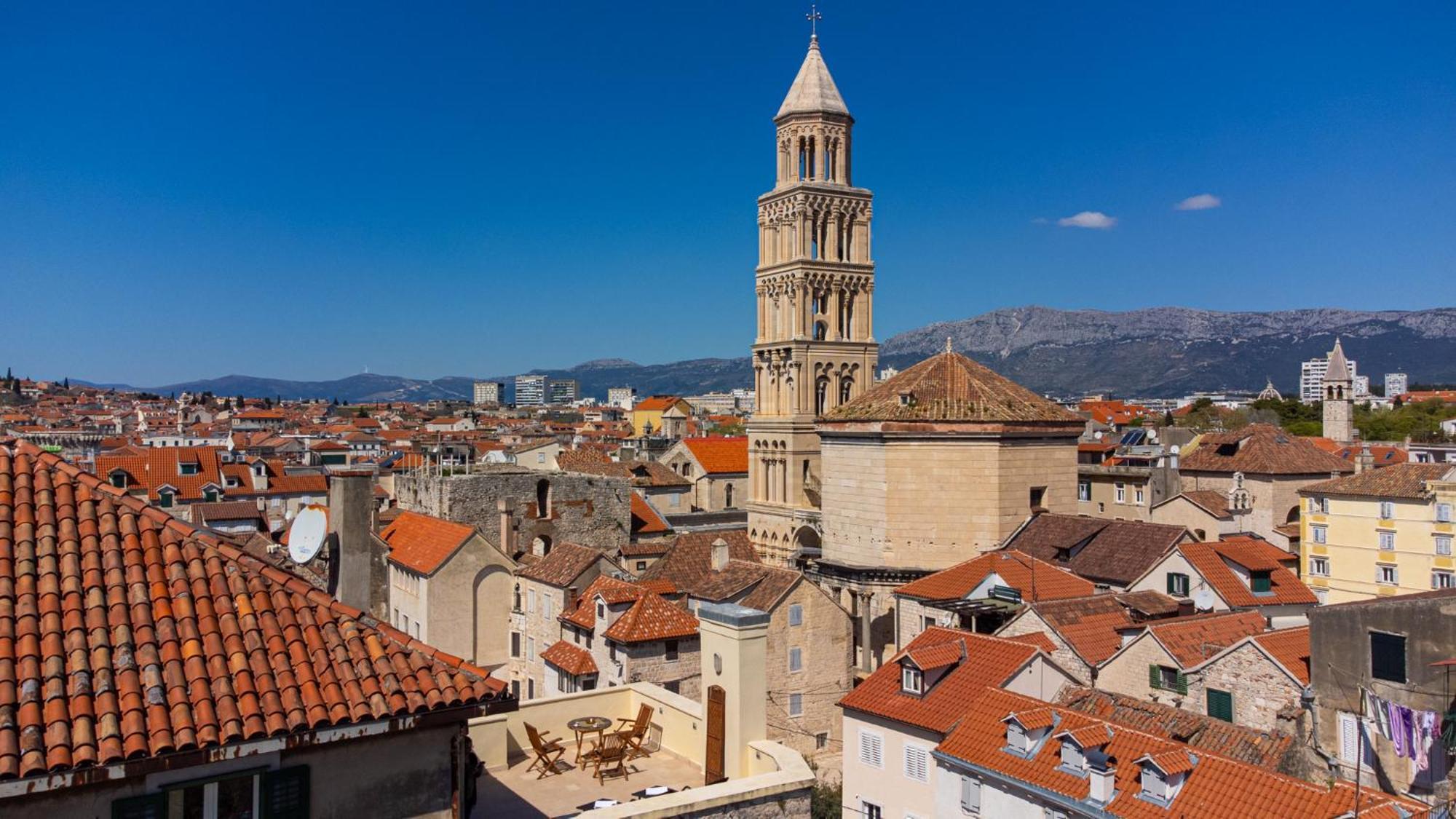 Terazza Grande In Diocletian Tower Split Exterior foto