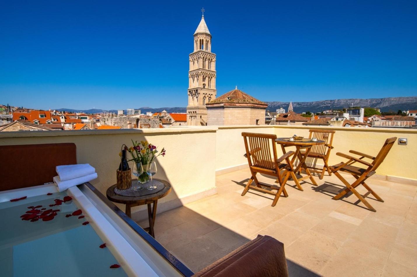 Terazza Grande In Diocletian Tower Split Exterior foto