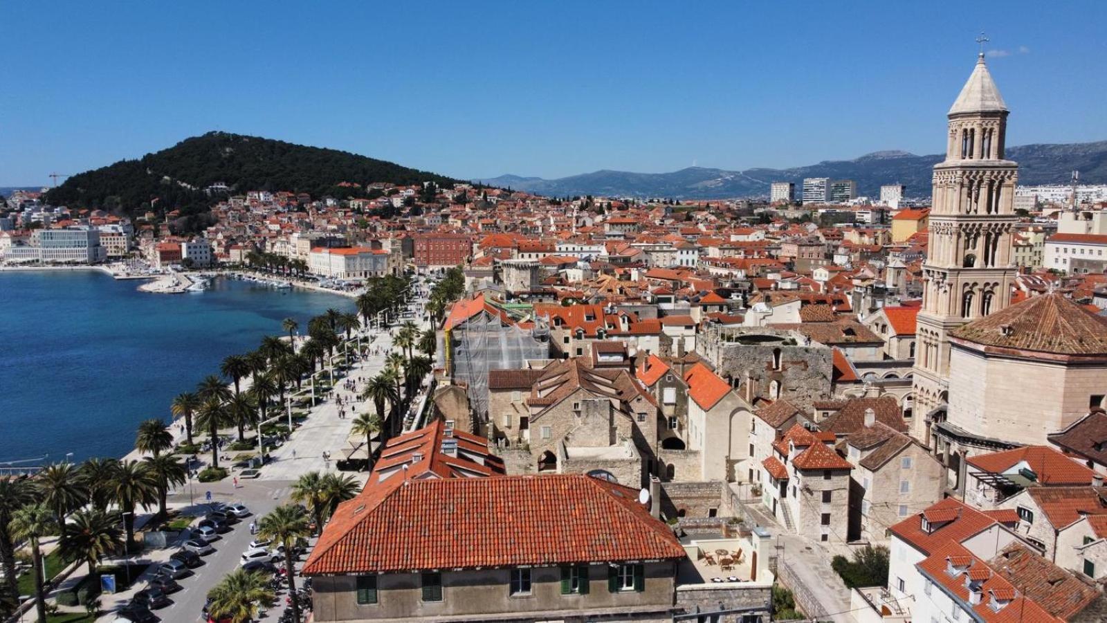 Terazza Grande In Diocletian Tower Split Exterior foto