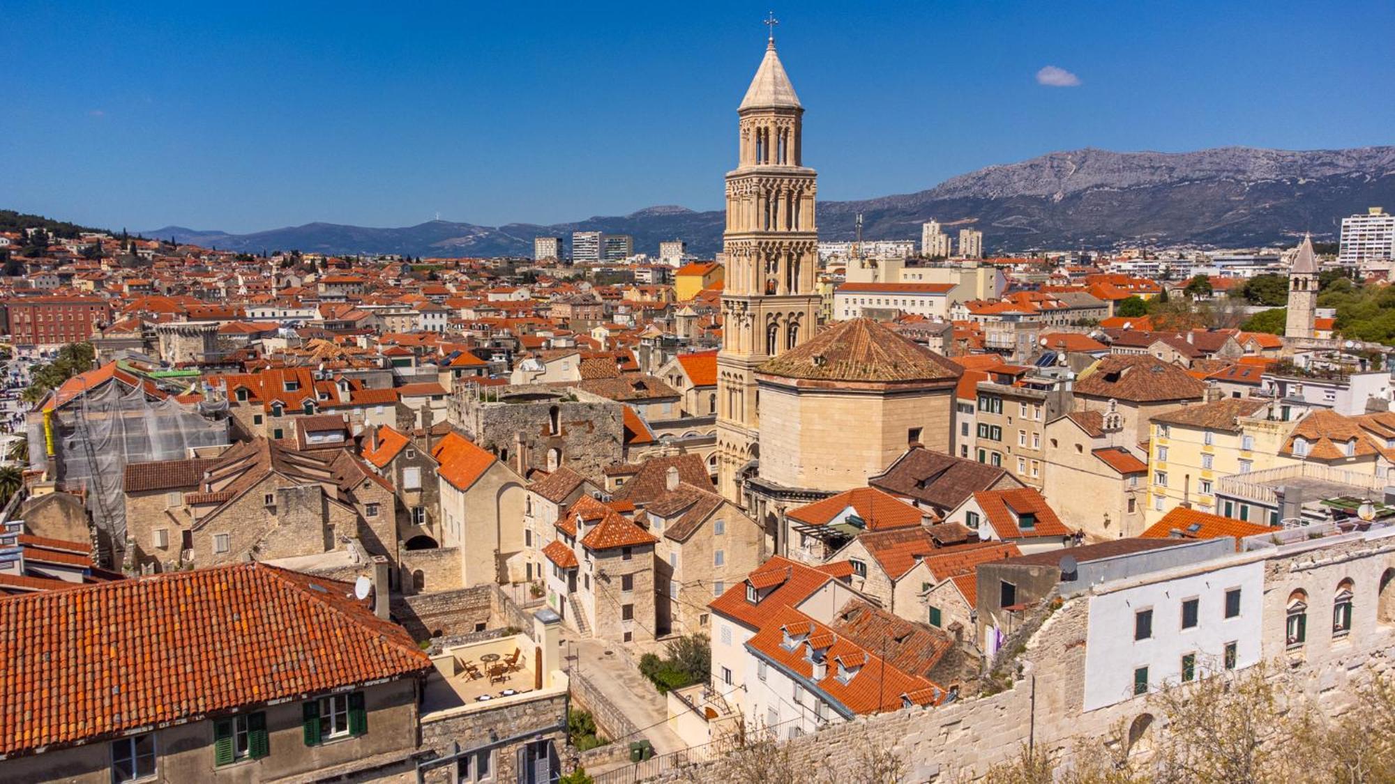 Terazza Grande In Diocletian Tower Split Exterior foto