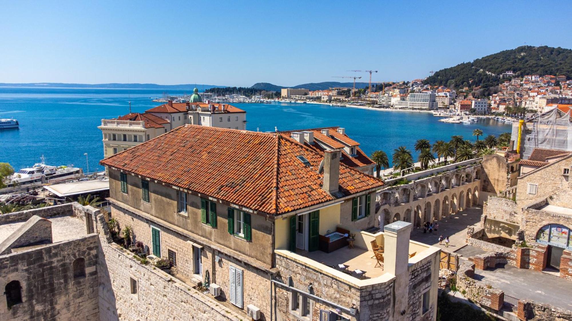Terazza Grande In Diocletian Tower Split Exterior foto