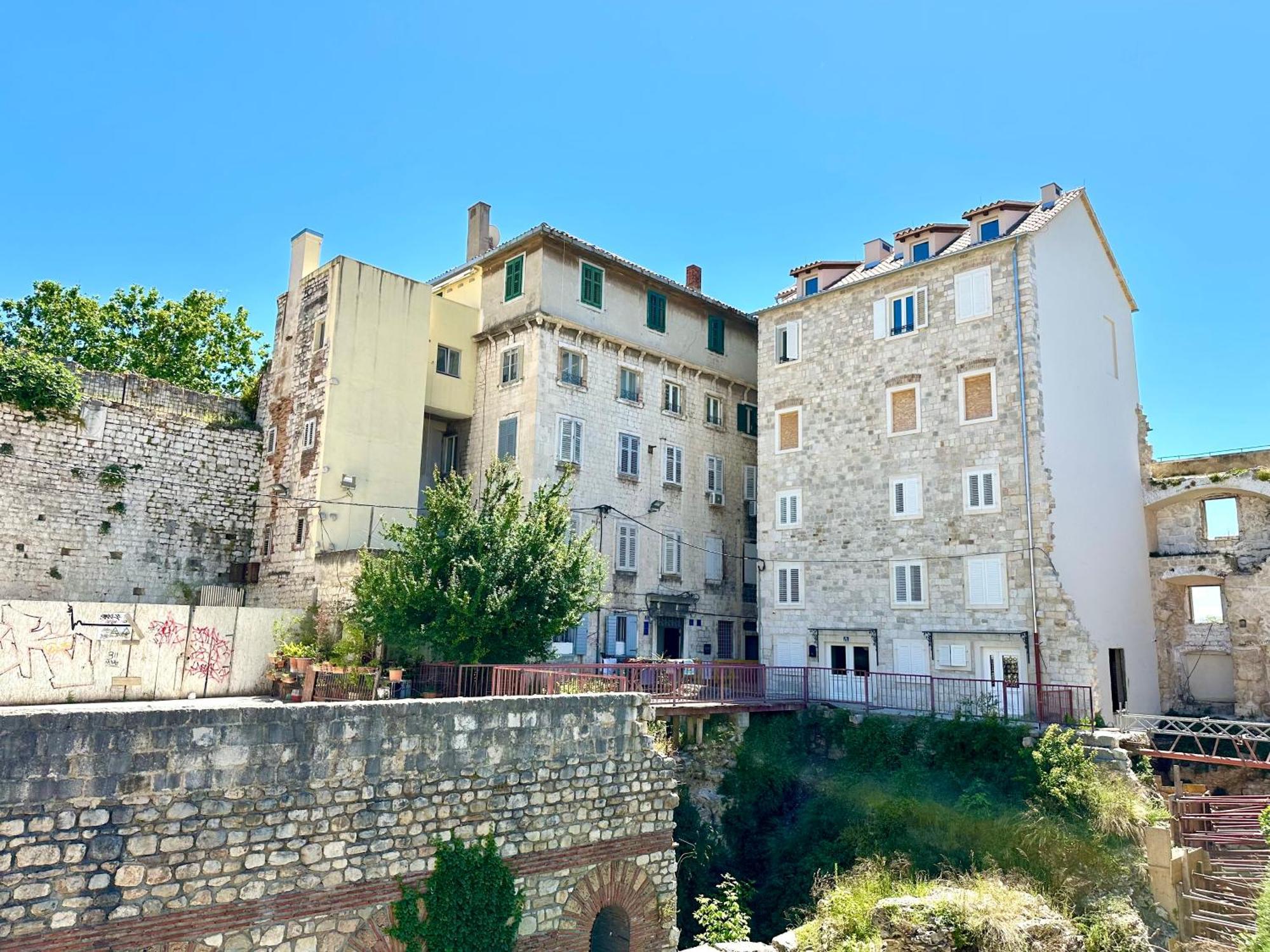 Terazza Grande In Diocletian Tower Split Exterior foto