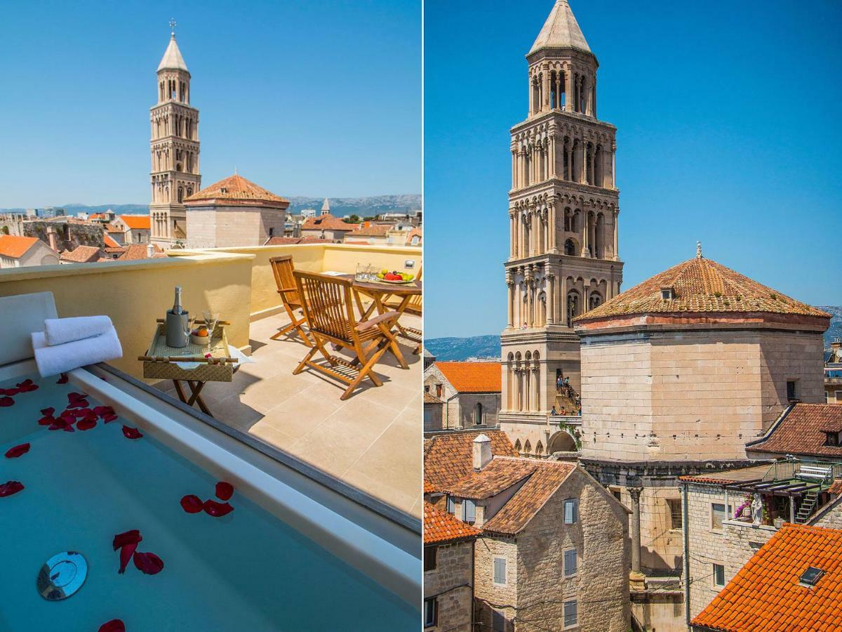 Terazza Grande In Diocletian Tower Split Exterior foto